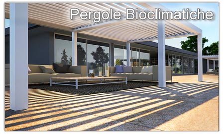 Pergole bioclimatiche